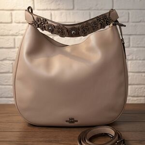 Coach Willow Floral Hobo F55543 RARE